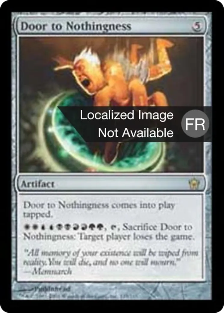 Porte sur le néant — Fifth Dawn — Magic: The Gathering