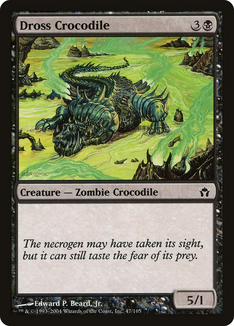 Crocodile de Mephidross — Fifth Dawn — Magic: The Gathering
