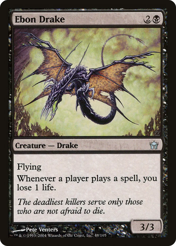 Ebon Drake — Fifth Dawn — Magic: The Gathering