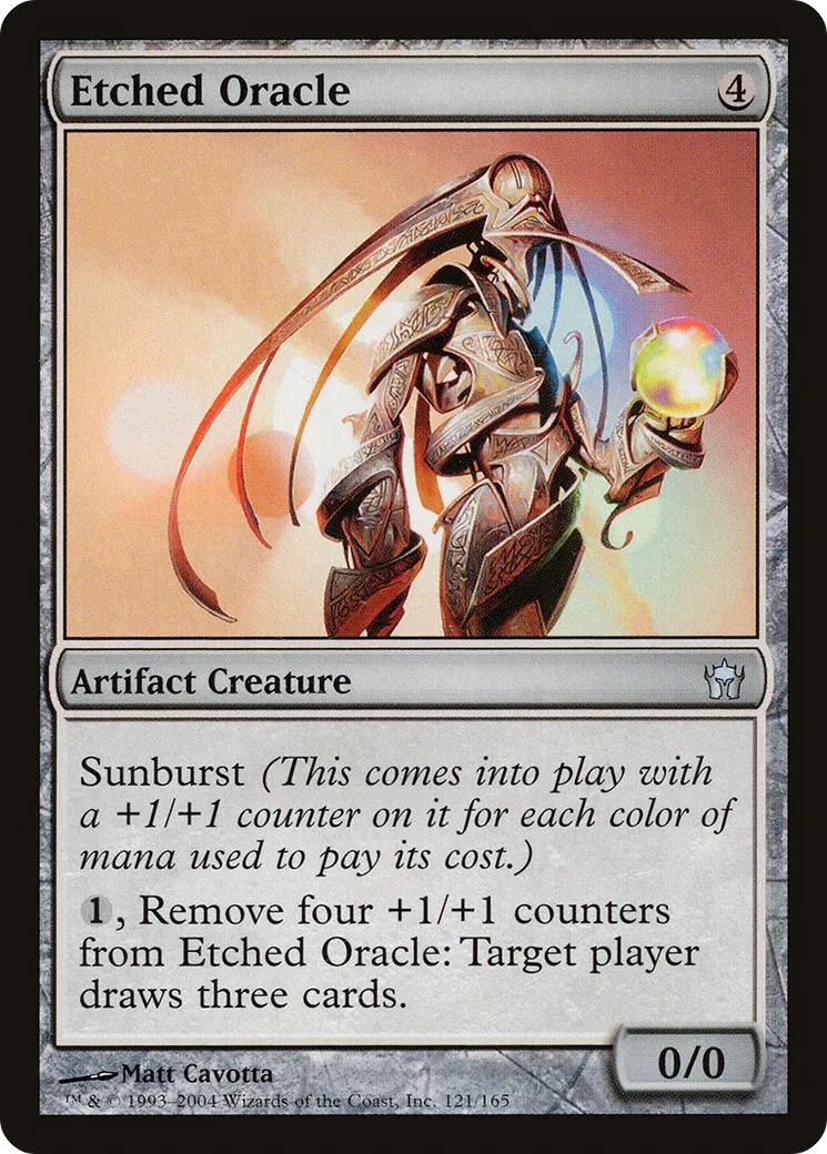 Etched Oracle — Fifth Dawn — Magic: The Gathering