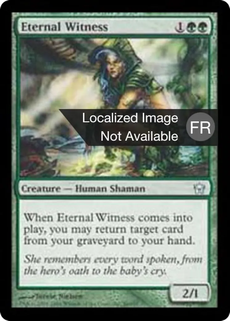 Témoin éternel — Fifth Dawn — Magic: The Gathering