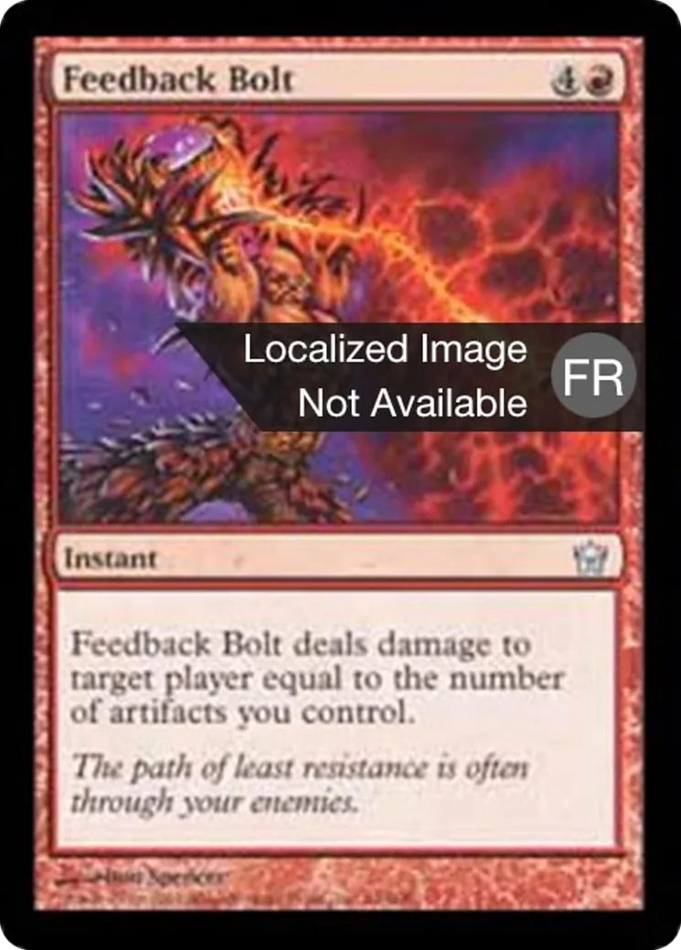 Éclair à rétroaction — Fifth Dawn — Magic: The Gathering