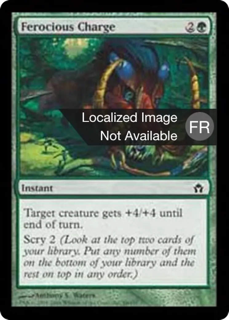 Charge féroce — Fifth Dawn — Magic: The Gathering