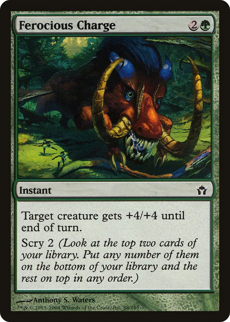 Ferocious Charge — Fifth Dawn — Magic: The Gathering