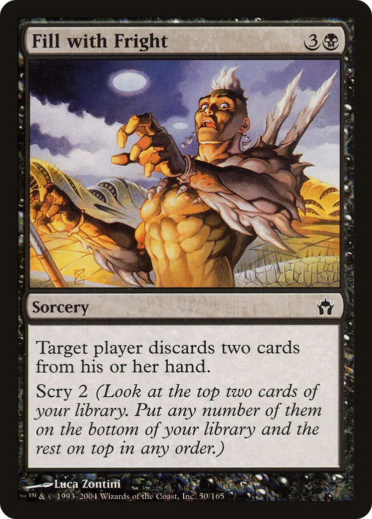 Fill with Fright — Fifth Dawn — Magic: The Gathering