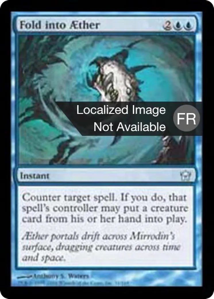 Repli dans l'Aether — Fifth Dawn — Magic: The Gathering
