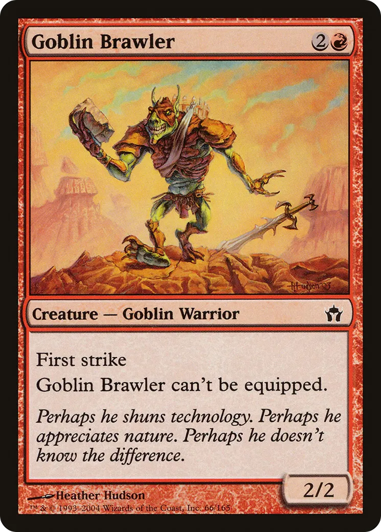 Goblin Brawler — Fifth Dawn — Magic: The Gathering