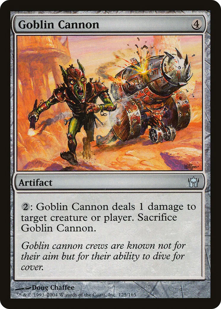 Goblin Cannon — Fifth Dawn — Magic: The Gathering