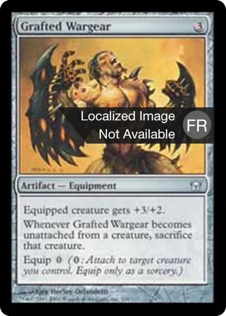 Harnais de guerre greffé — Fifth Dawn — Magic: The Gathering