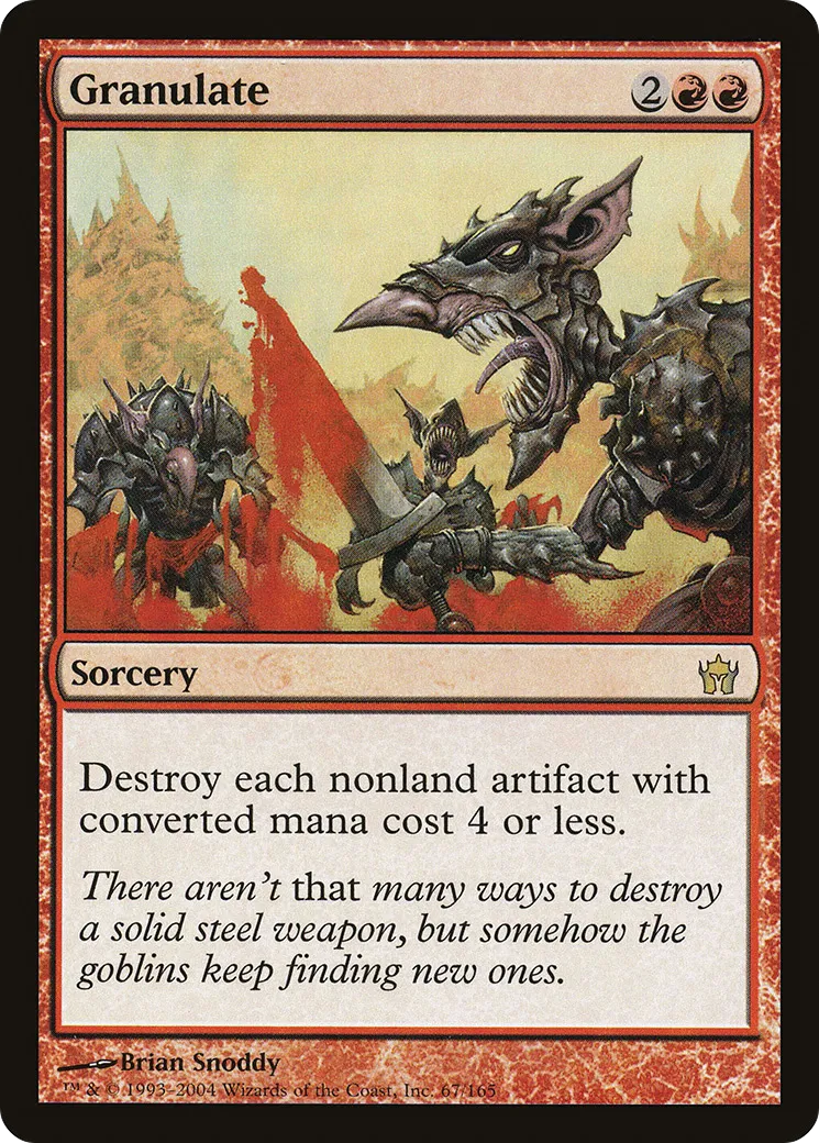 Granulate — Fifth Dawn — Magic: The Gathering