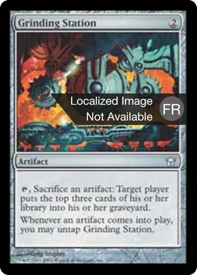 Poste de broyage — Fifth Dawn — Magic: The Gathering