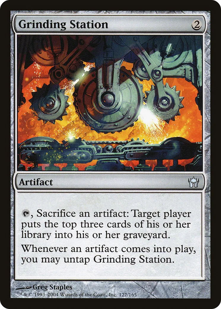 Poste de broyage — Fifth Dawn — Magic: The Gathering