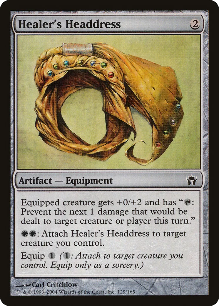 Healer's Headdress — Fifth Dawn — Magic: The Gathering