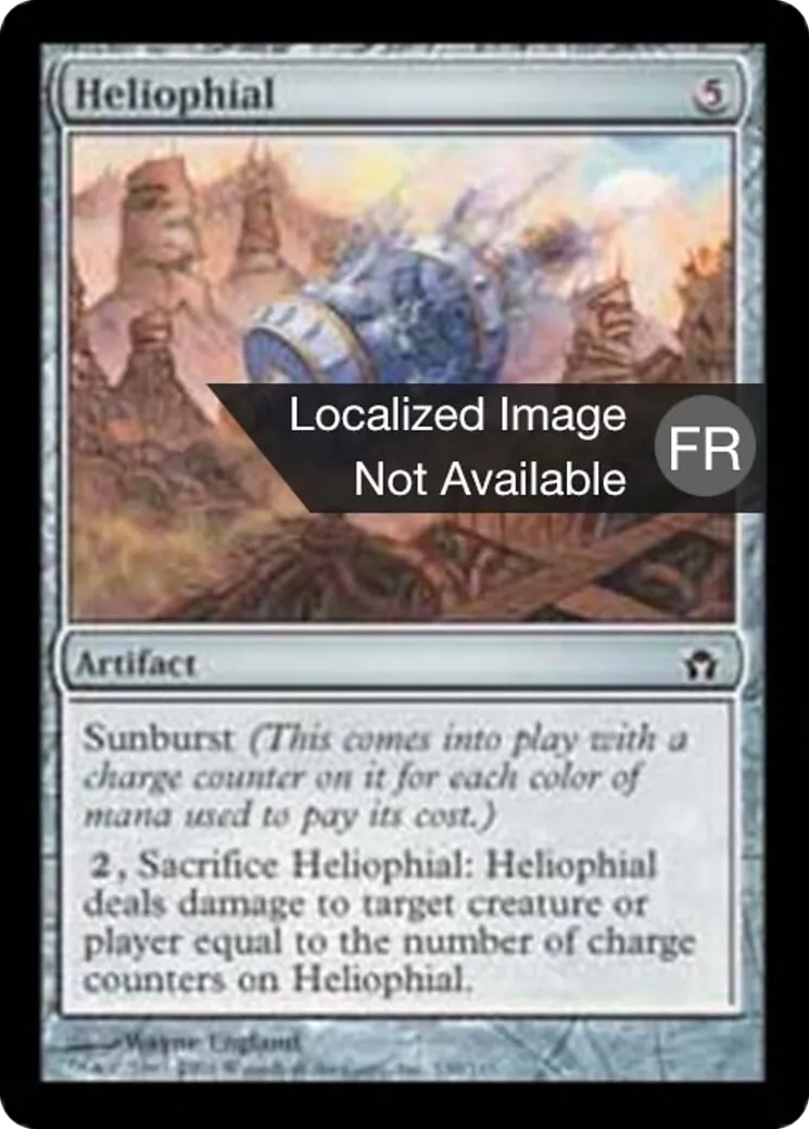 Héliofiole — Fifth Dawn — Magic: The Gathering