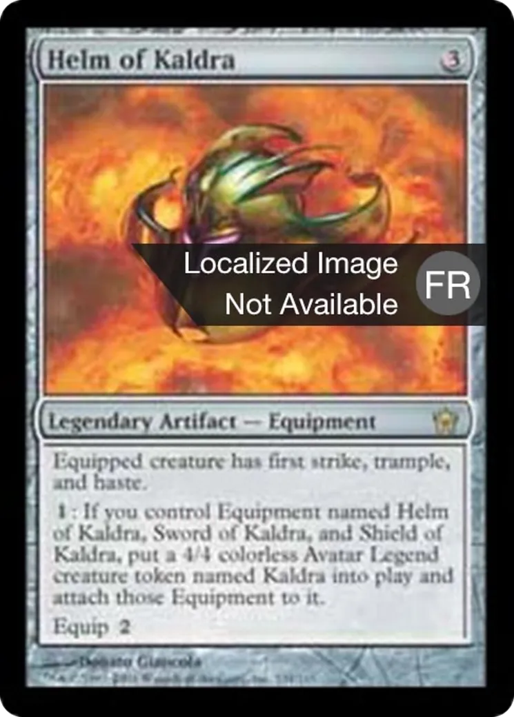Heaume de Kaldra — Fifth Dawn — Magic: The Gathering