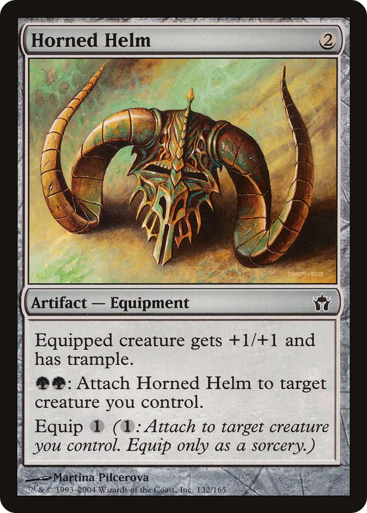Horned Helm — Fifth Dawn — Magic: The Gathering