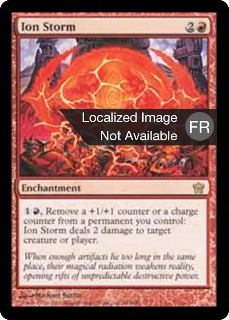 Orage ionique — Fifth Dawn — Magic: The Gathering