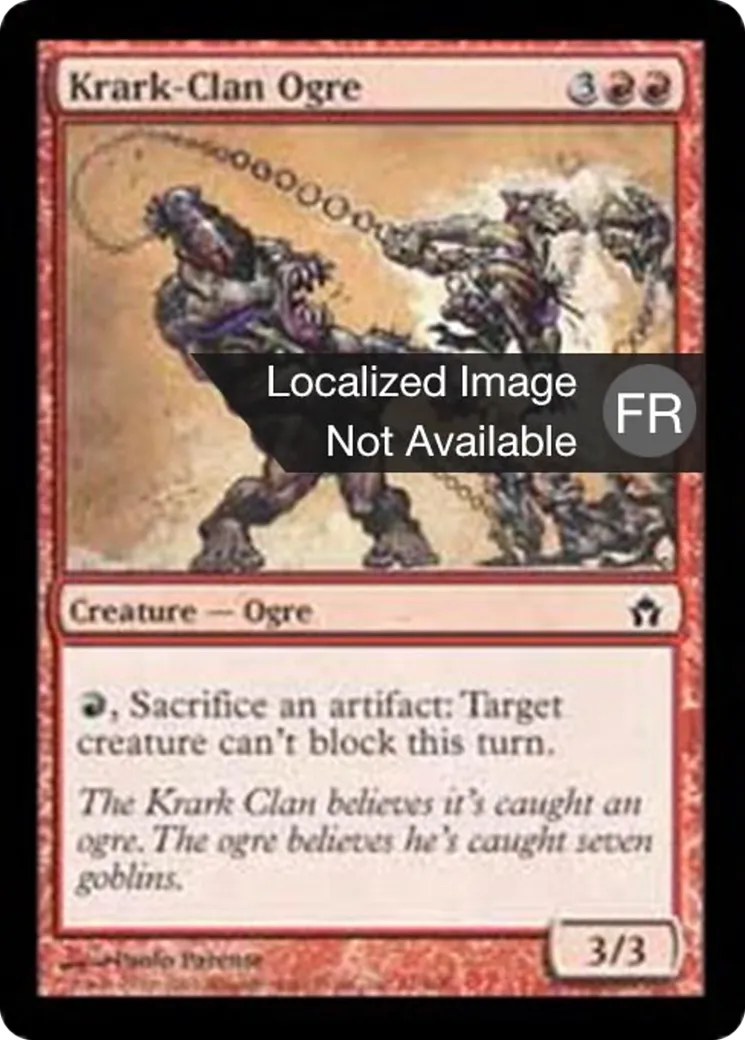 Ogre du clan Krark — Fifth Dawn — Magic: The Gathering