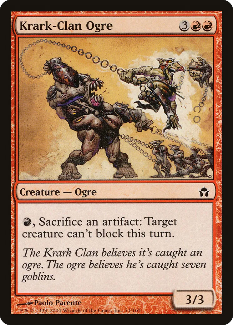 Krark-Clan Ogre — Fifth Dawn — Magic: The Gathering