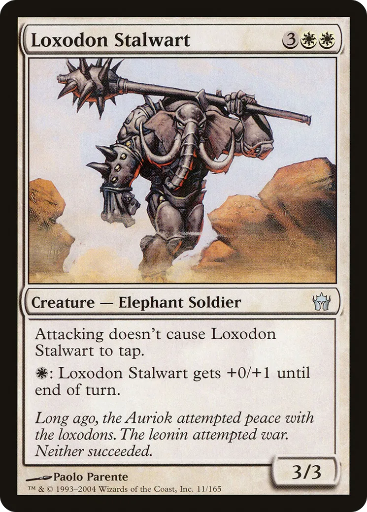 Loxodon Stalwart — Fifth Dawn — Magic: The Gathering