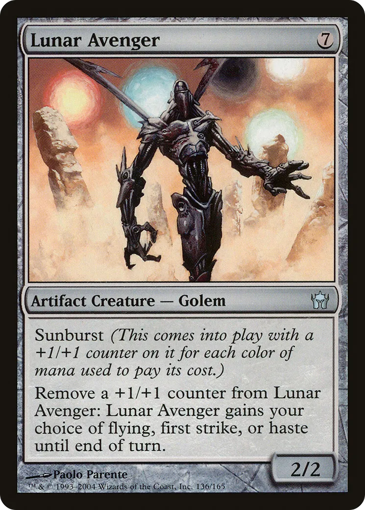 Lunar Avenger from Fifth Dawn - Magic: The Gathering