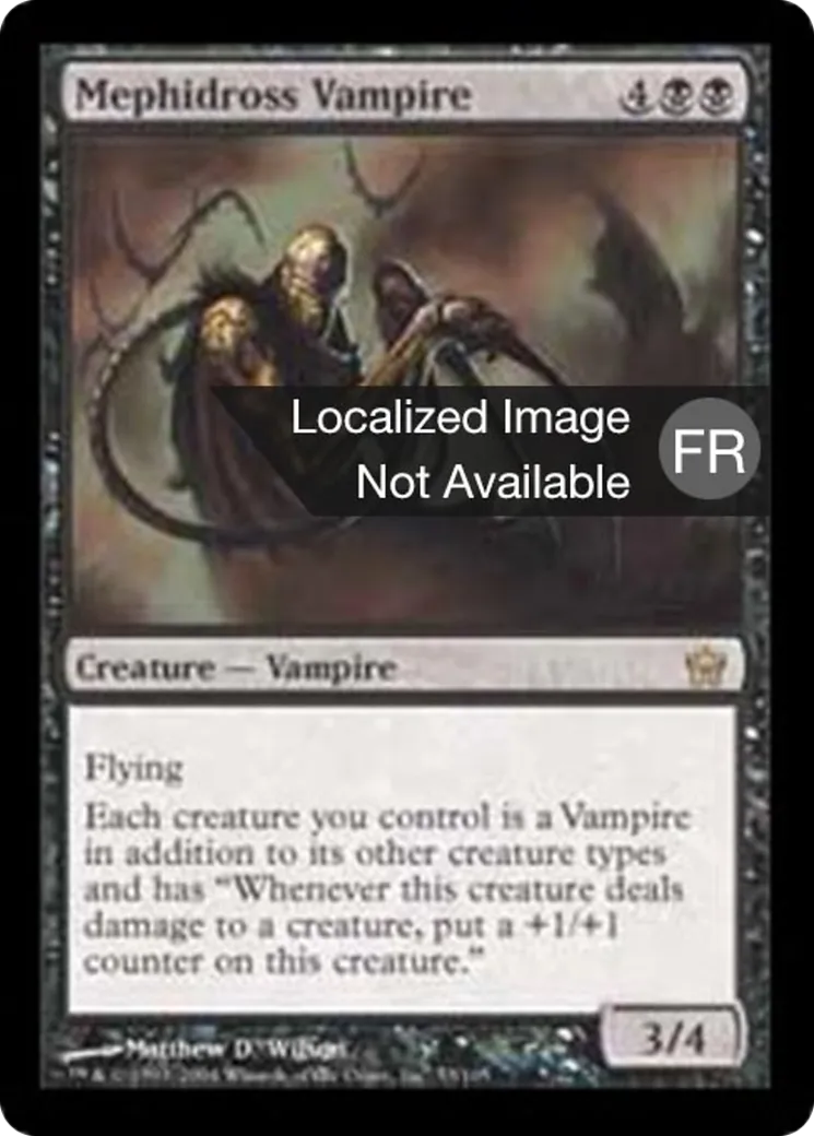 Vampire de Mephidross — Fifth Dawn — Magic: The Gathering