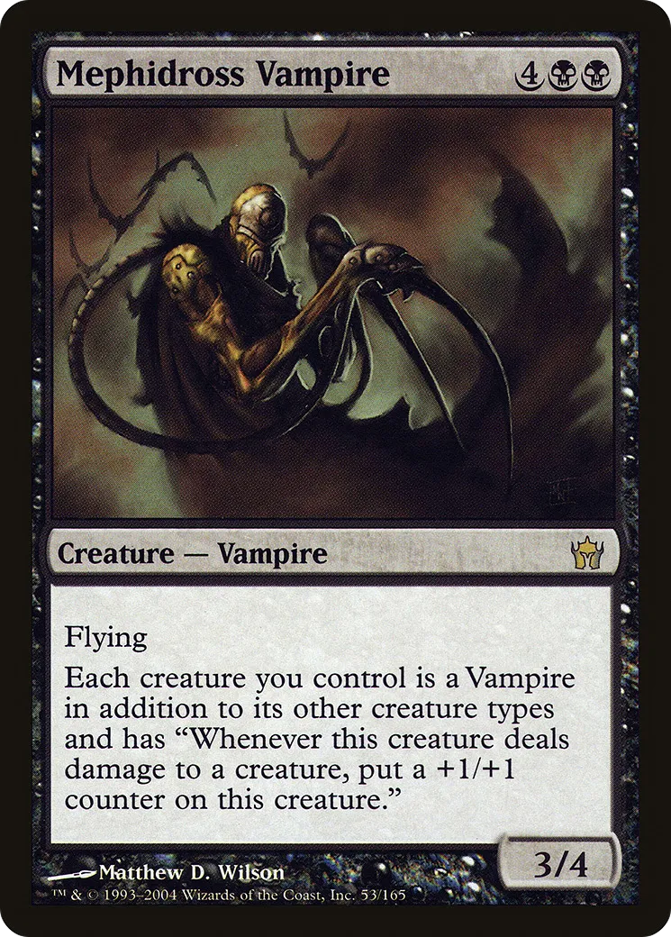 Mephidross Vampire — Fifth Dawn — Magic: The Gathering