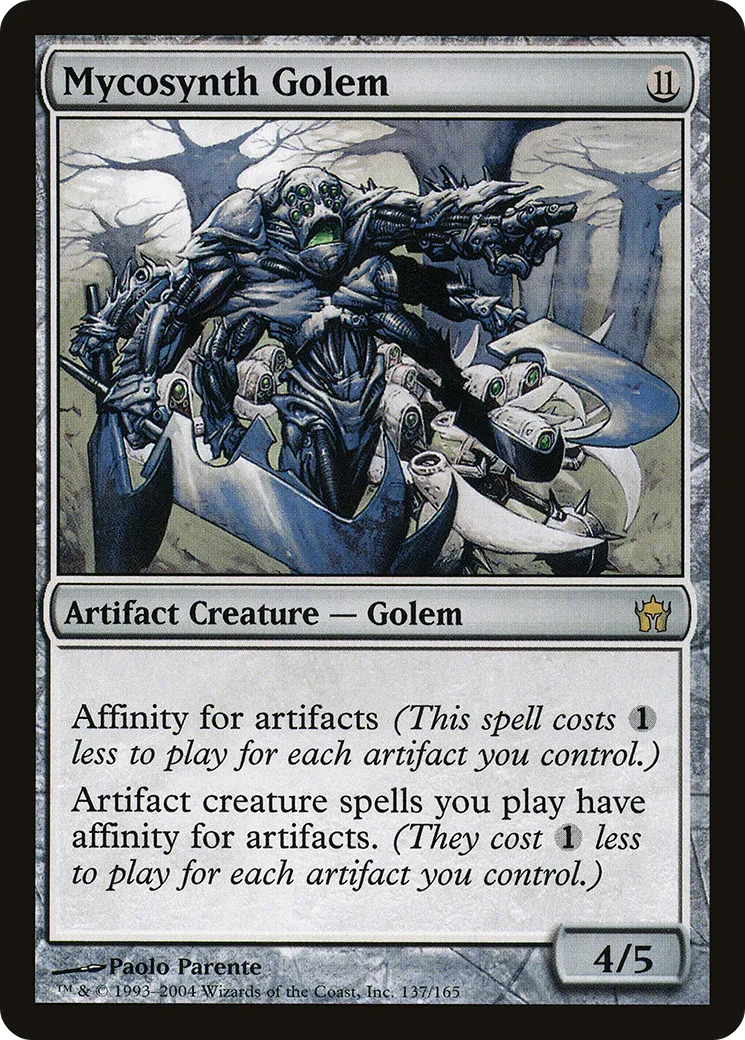 Mycosynth Golem — Fifth Dawn — Magic: The Gathering