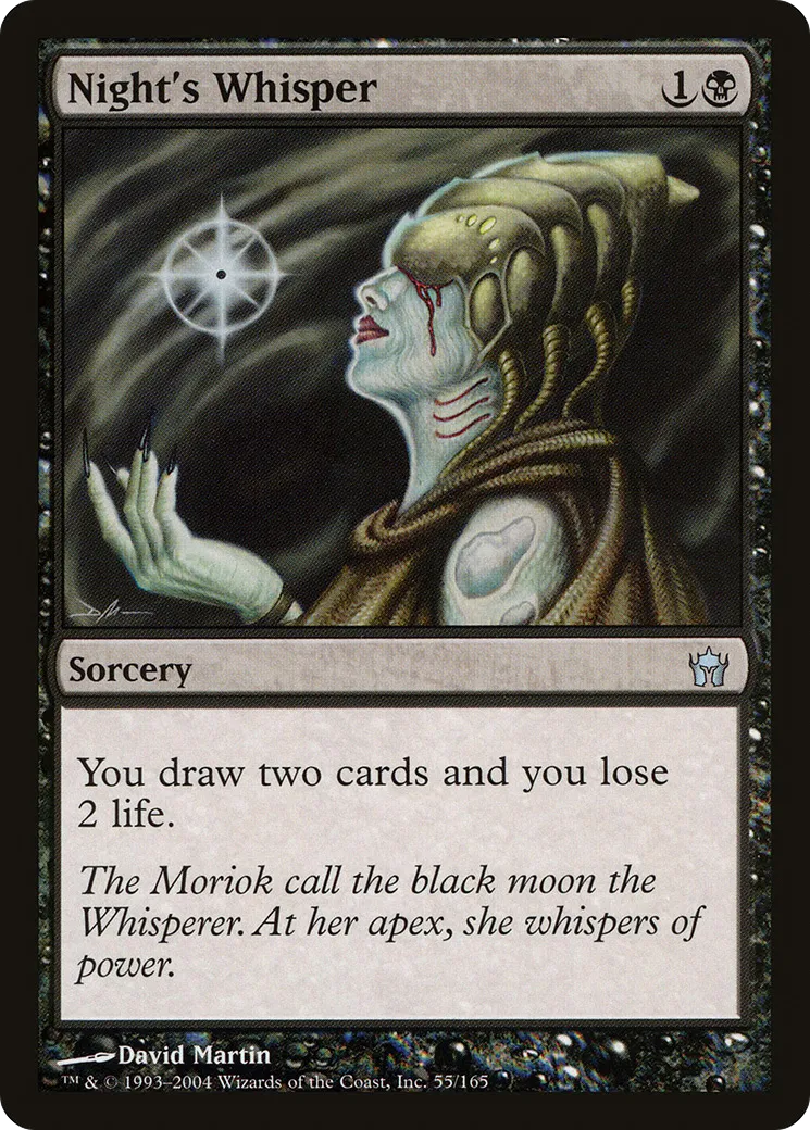 Night's Whisper — Fifth Dawn — Magic: The Gathering