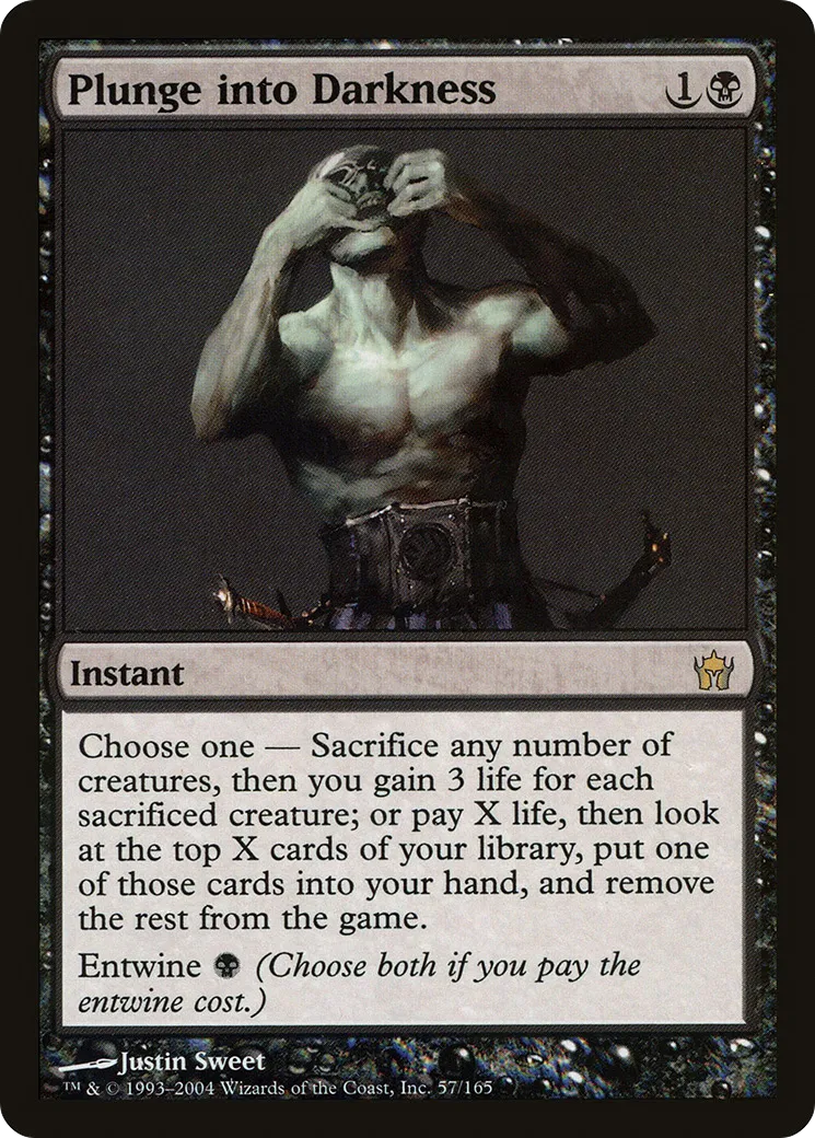 Plongeon dans les ténèbres — Fifth Dawn — Magic: The Gathering