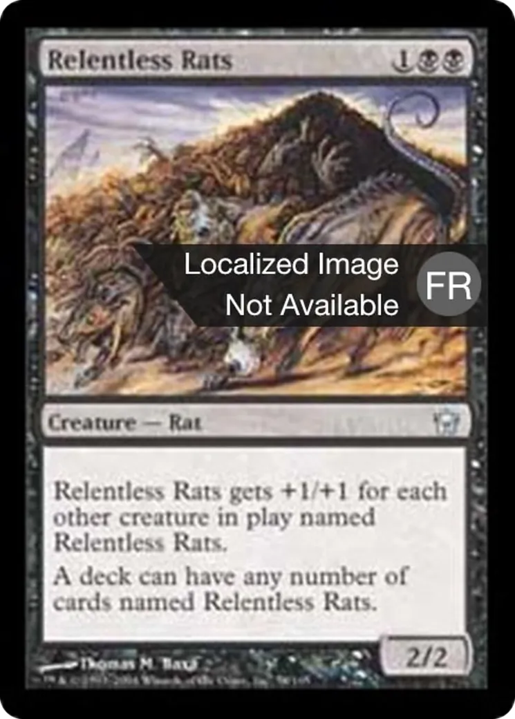 Rats implacables — Fifth Dawn — Magic: The Gathering