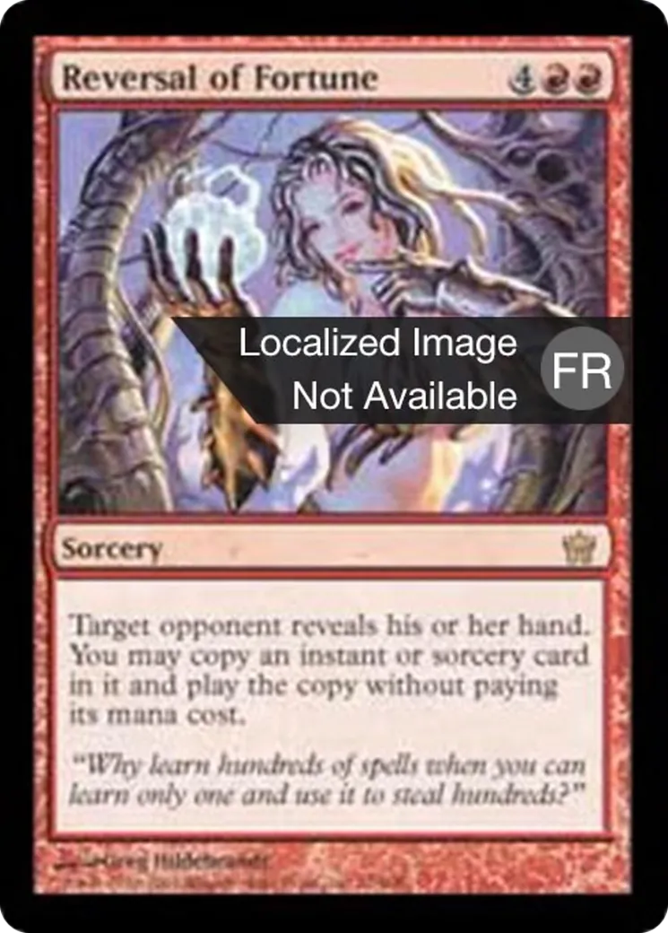 Inversion de fortune — Fifth Dawn — Magic: The Gathering