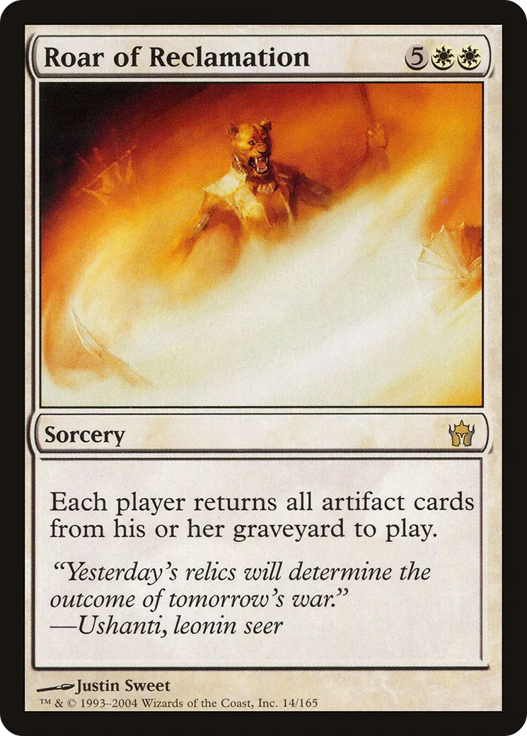 Roar of Reclamation — Fifth Dawn — Magic: The Gathering