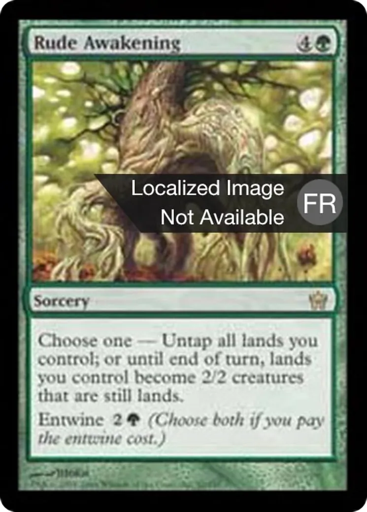 Éveil brusque — Fifth Dawn — Magic: The Gathering