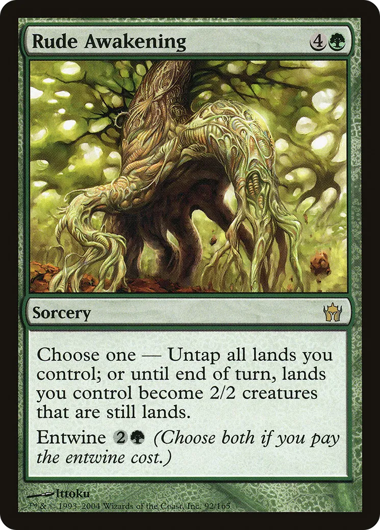 Rude Awakening — Fifth Dawn — Magic: The Gathering