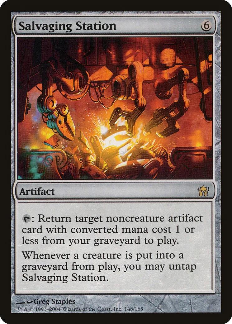 Salvaging Station — Fifth Dawn — Magic: The Gathering