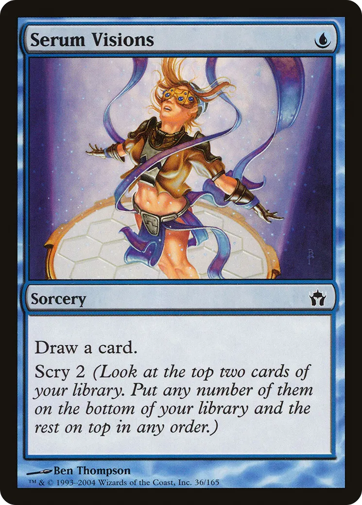 Serum Visions — Fifth Dawn — Magic: The Gathering