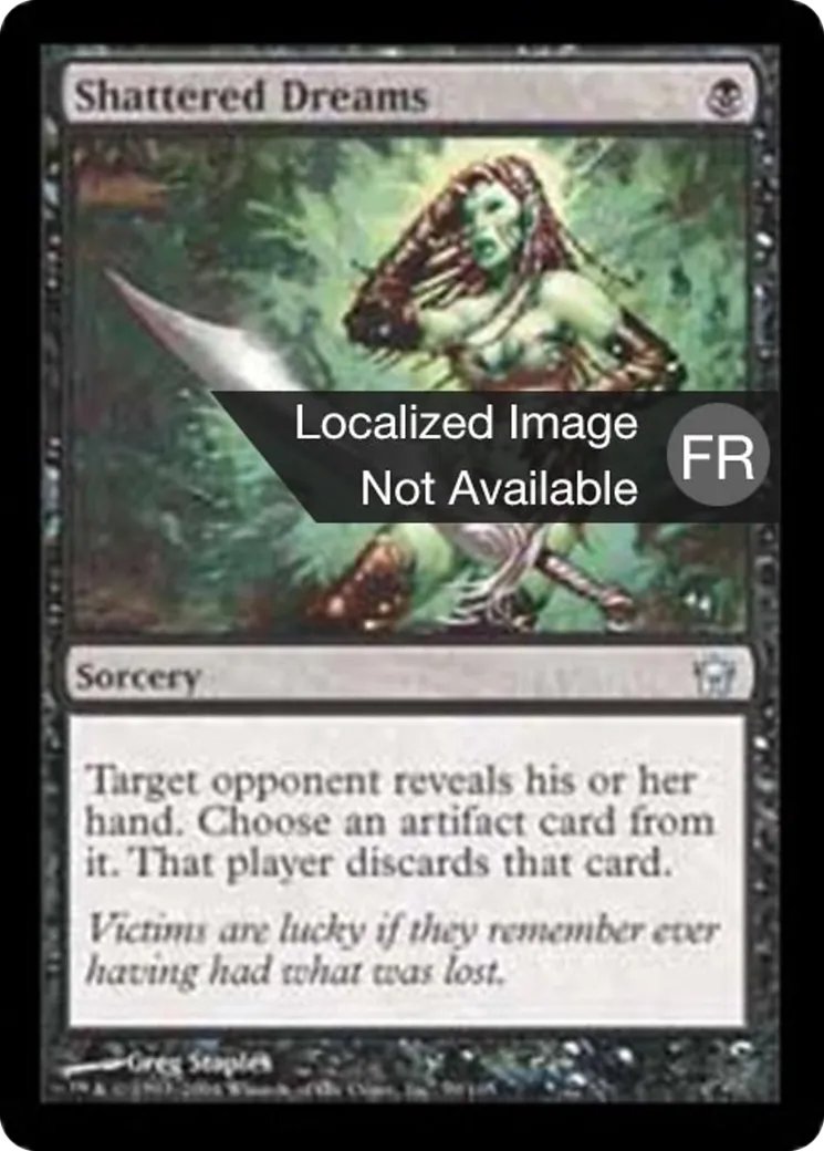 Rêves fracassés — Fifth Dawn — Magic: The Gathering
