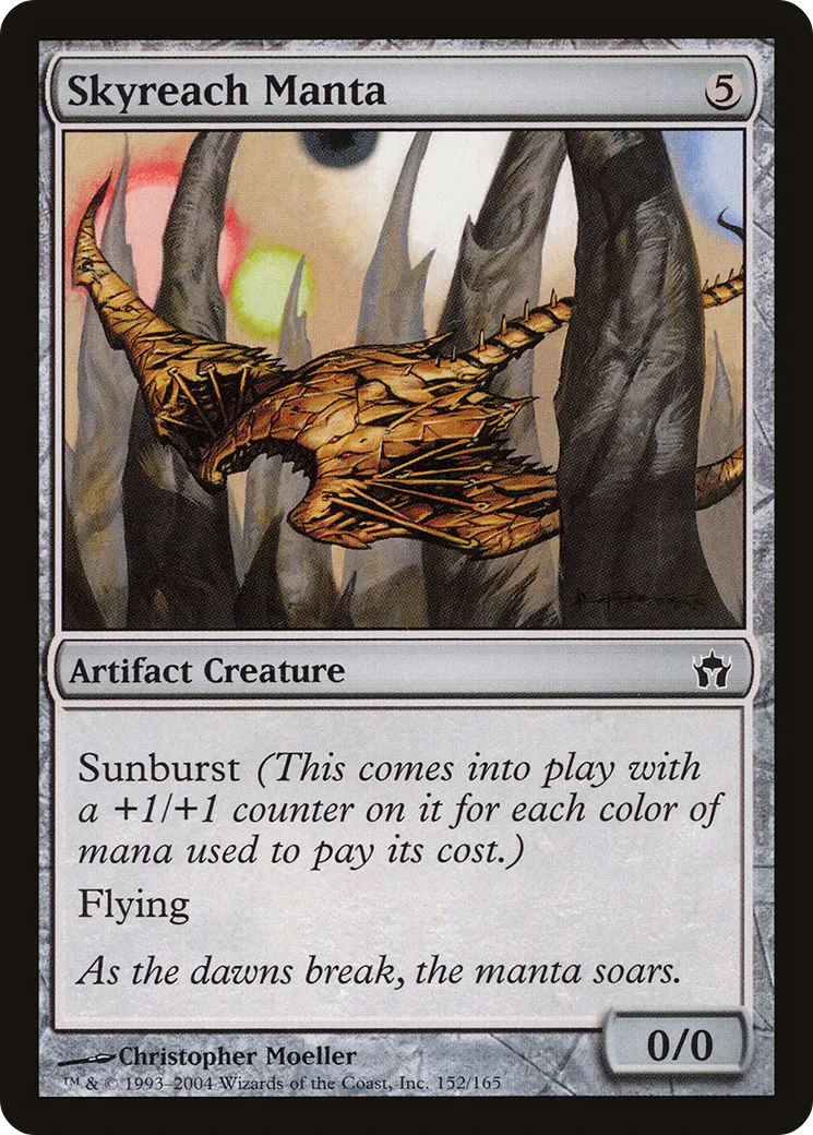 Skyreach Manta — Fifth Dawn — Magic: The Gathering