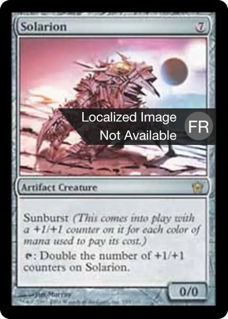 Solarion — Fifth Dawn — Magic: The Gathering