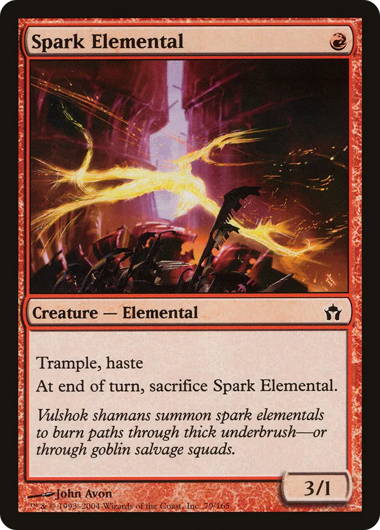 Spark Elemental — Fifth Dawn — Magic: The Gathering