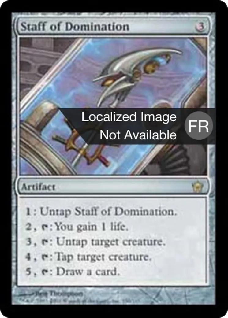 Bâton de domination — Fifth Dawn — Magic: The Gathering