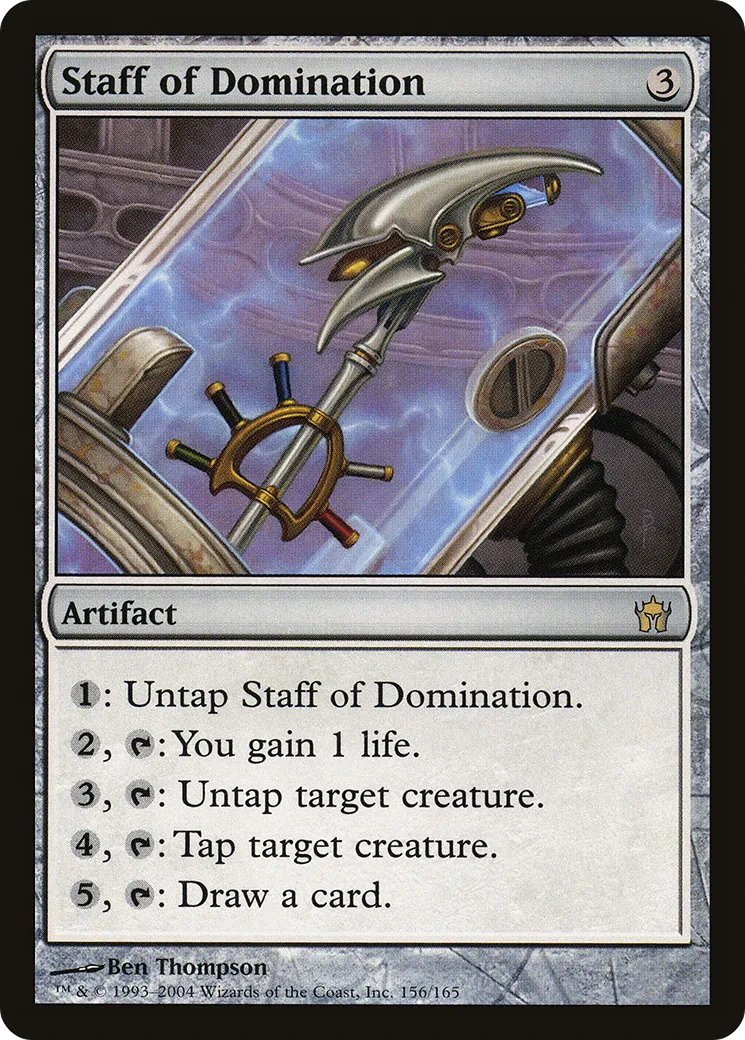 Staff of Domination — Fifth Dawn — Magic: The Gathering