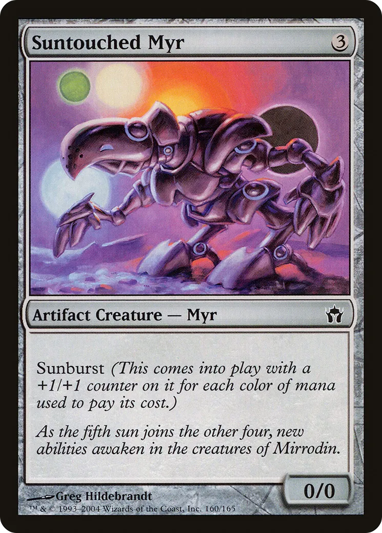 Suntouched Myr — Fifth Dawn — Magic: The Gathering