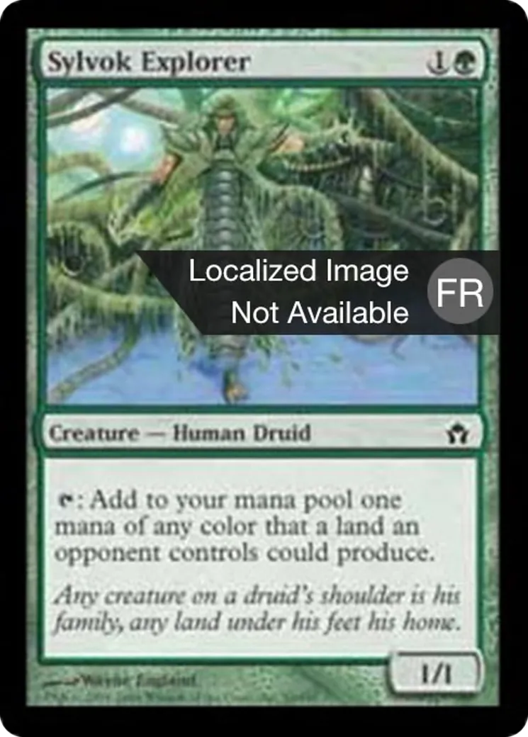 Explorateur sylvok — Fifth Dawn — Magic: The Gathering