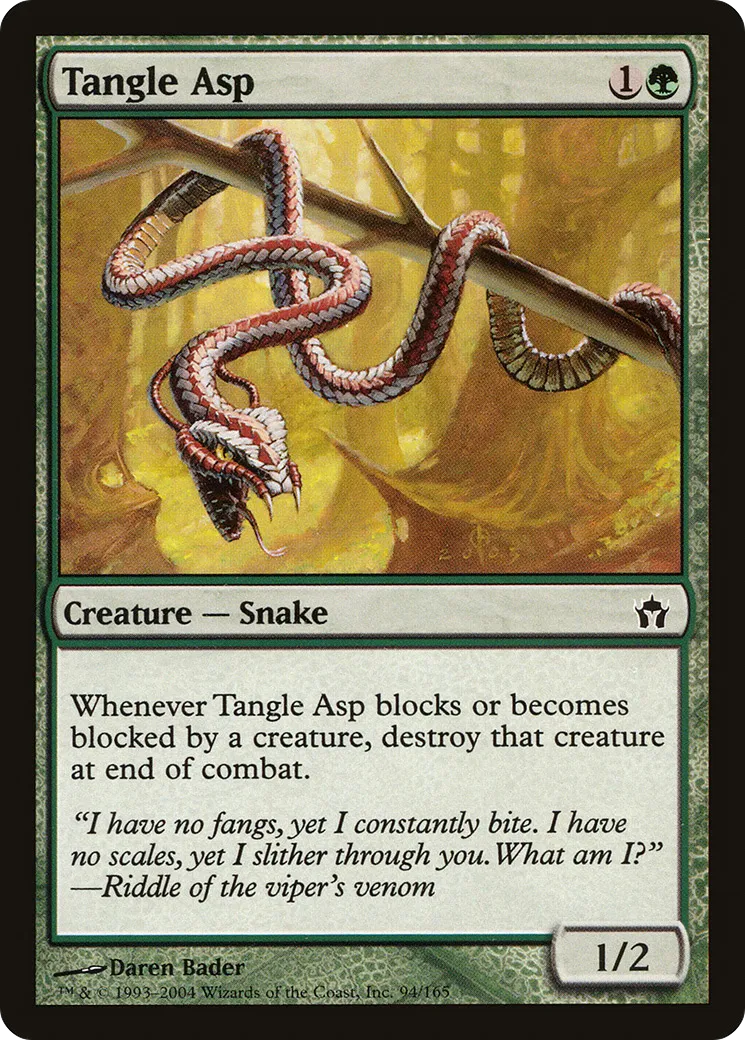 Vipère de la Filandre — Fifth Dawn — Magic: The Gathering