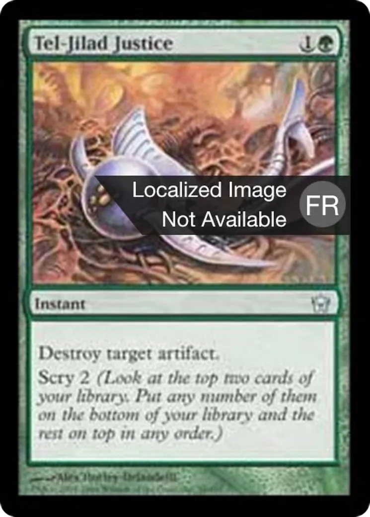 Justice de Tel-Jilad — Fifth Dawn — Magic: The Gathering