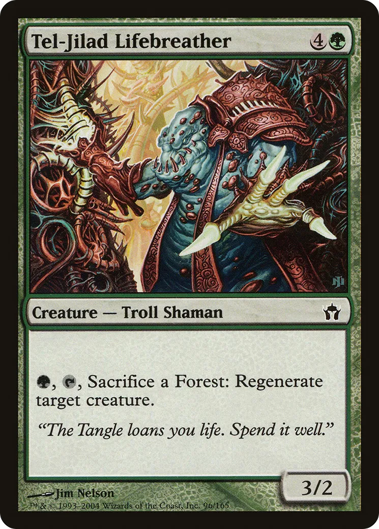 Tel-Jilad Lifebreather — Fifth Dawn — Magic: The Gathering