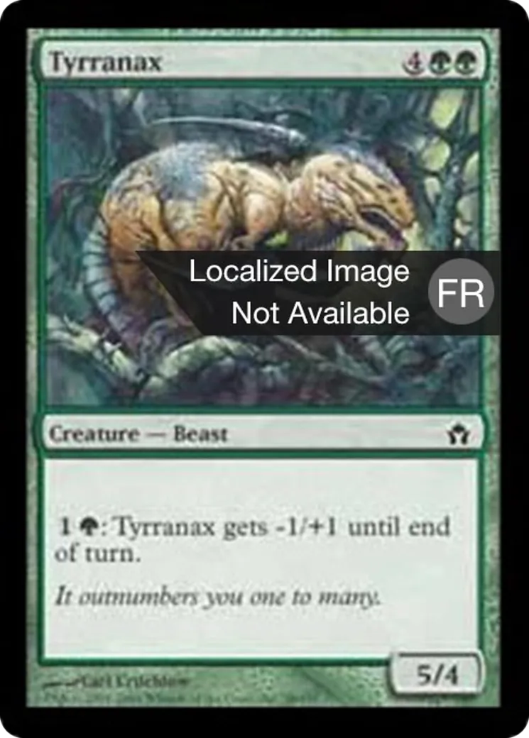 Tyrranax from Fifth Dawn - Magic: The Gathering