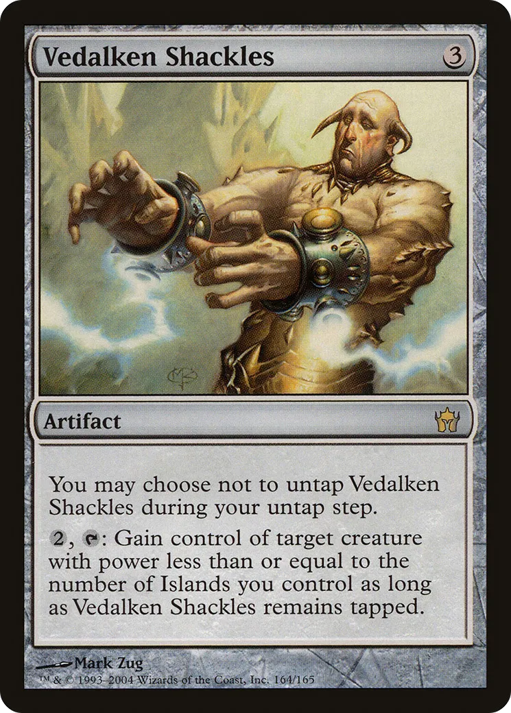 Vedalken Shackles — Fifth Dawn — Magic: The Gathering